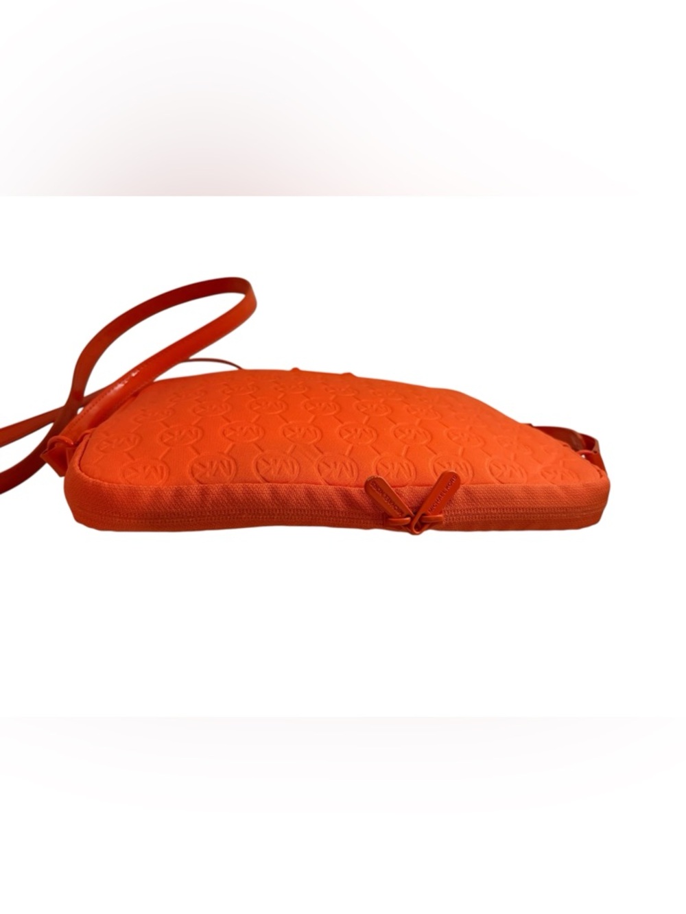 Michael Kors Orange Crossbody iPad case - Picture 5 of 8